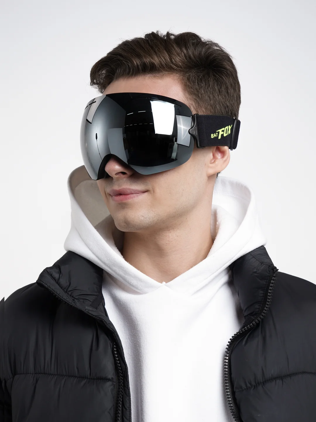 Горнолыжные очки для сноуборда женские мужские, горнолыжная маска, UV400. BATFOX