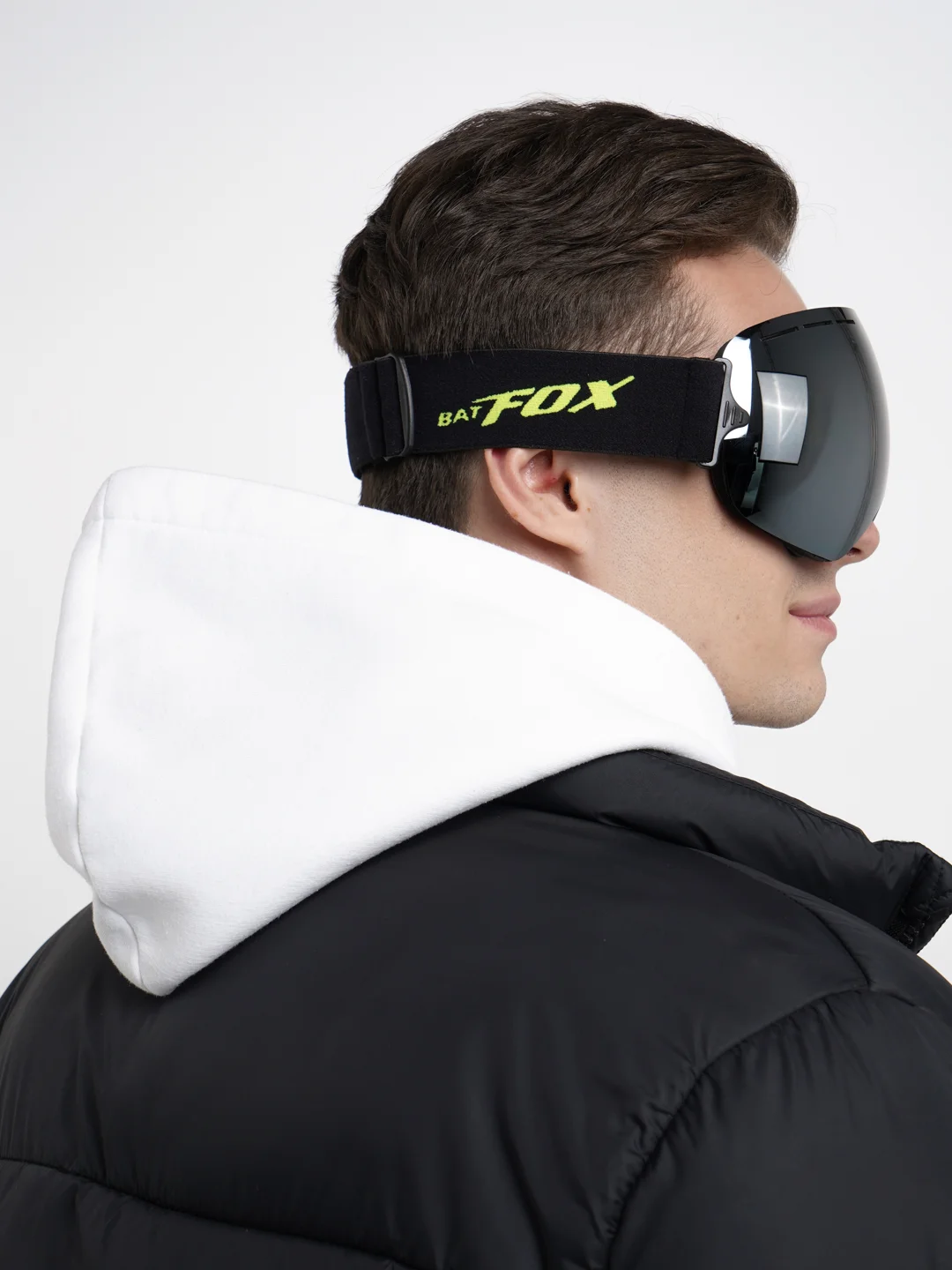 Горнолыжные очки для сноуборда женские мужские, горнолыжная маска, UV400. BATFOX