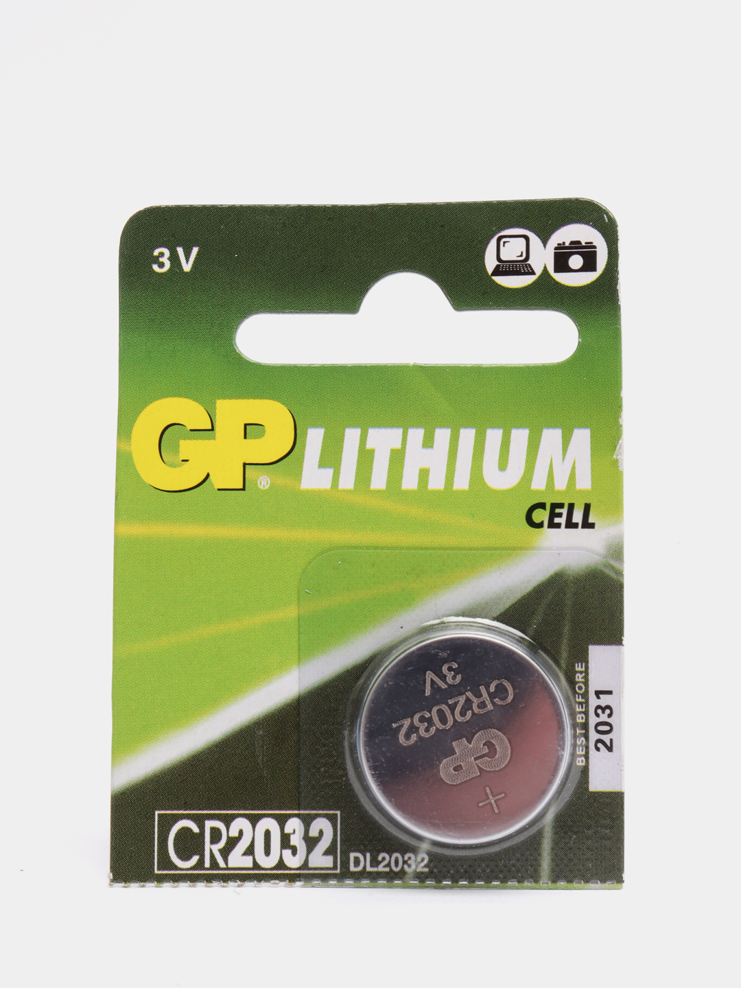  CR2032, литиевый элемент питания GP, таблетка 2032 за 49 .