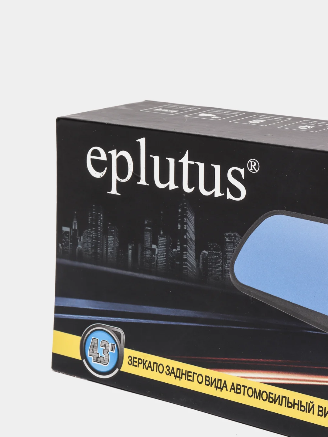 Видеорегистратор Eplutus D02, 2 камеры, черный
