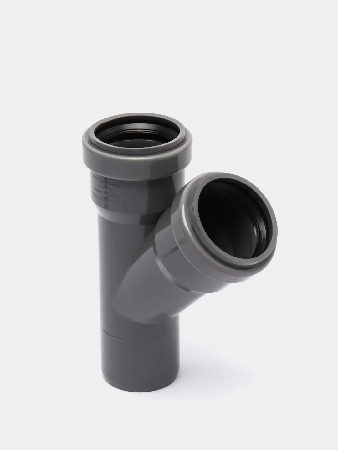 Тройник канализационный, 50*50*50 мм, 45 градусов, серый за 69 ? купить ...
