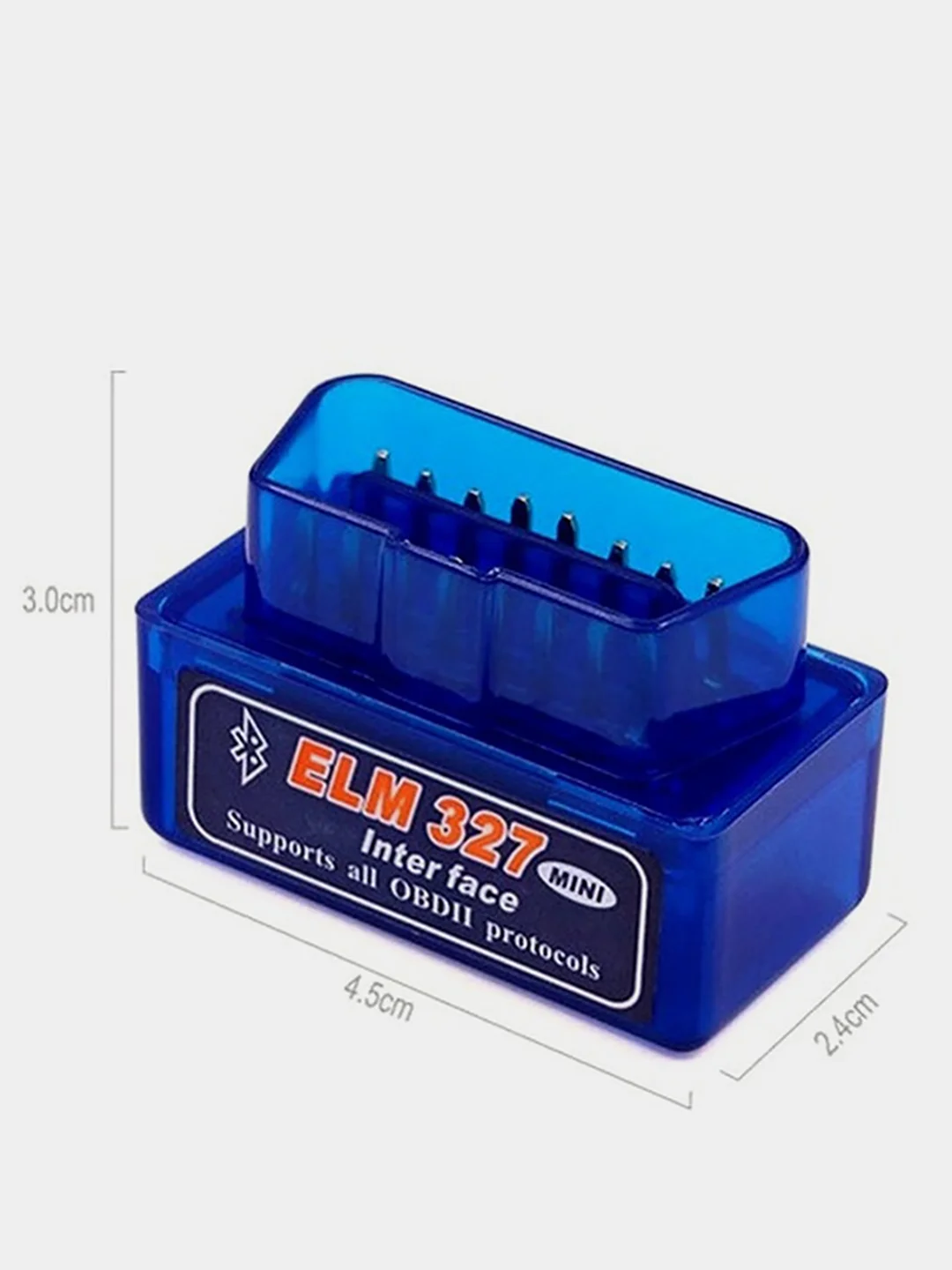 Автосканер Bluetooth ELM327 OBDII V2.1,Android, диагностический адаптер диагностика