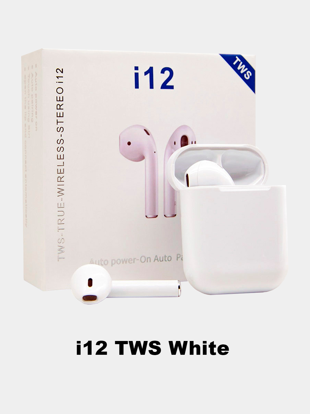 i12 tws bluetooth earbuds