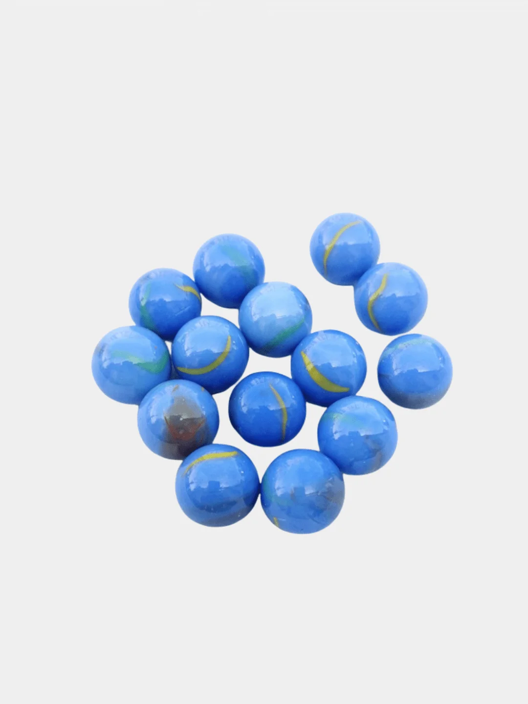 Камешки Марблс стеклянные шарики 16 мм, 50 штук в сеточке за 250 ...