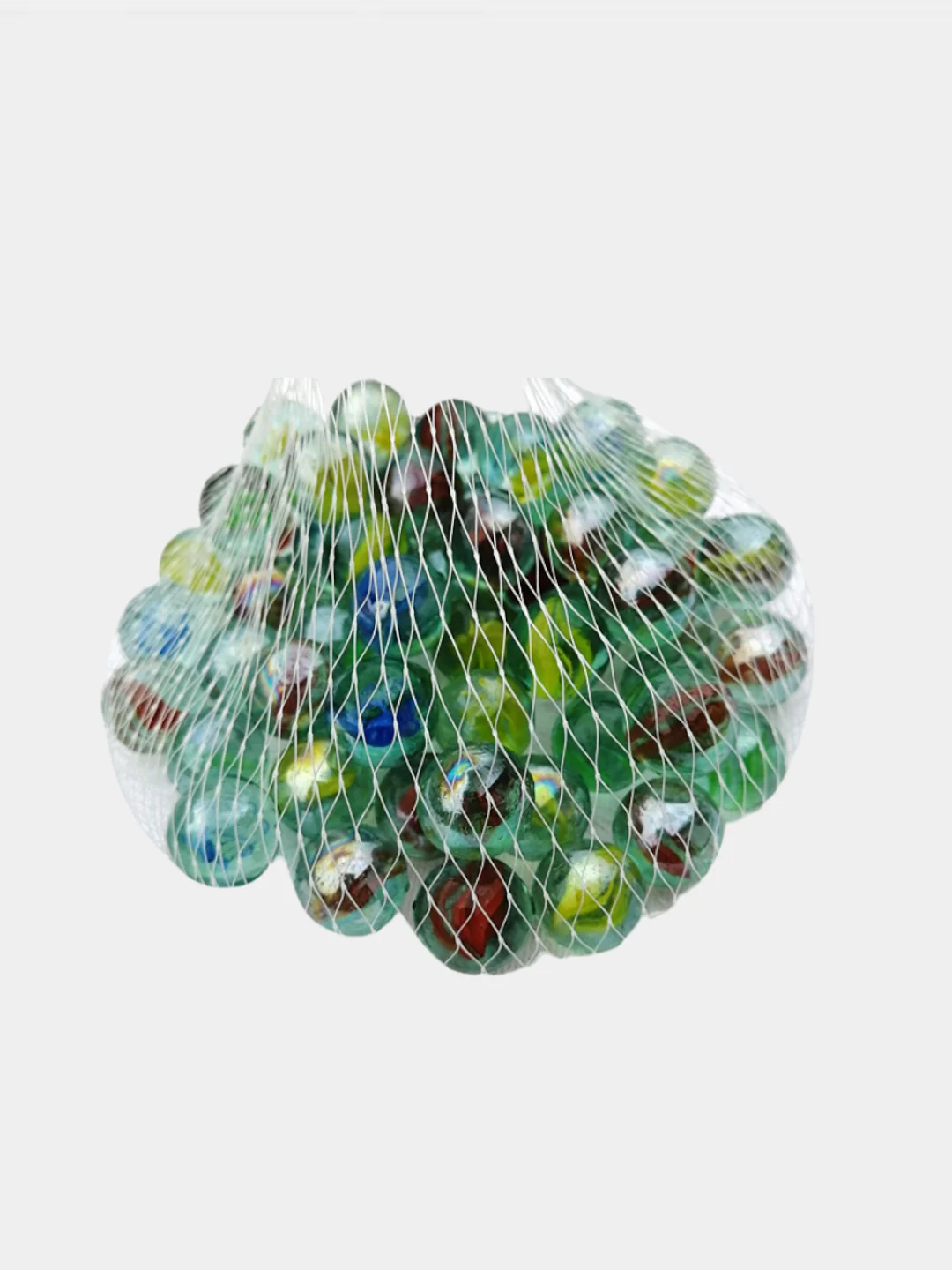Камешки Марблс стеклянные шарики 16 мм, 50 штук в сеточке за 250 ...