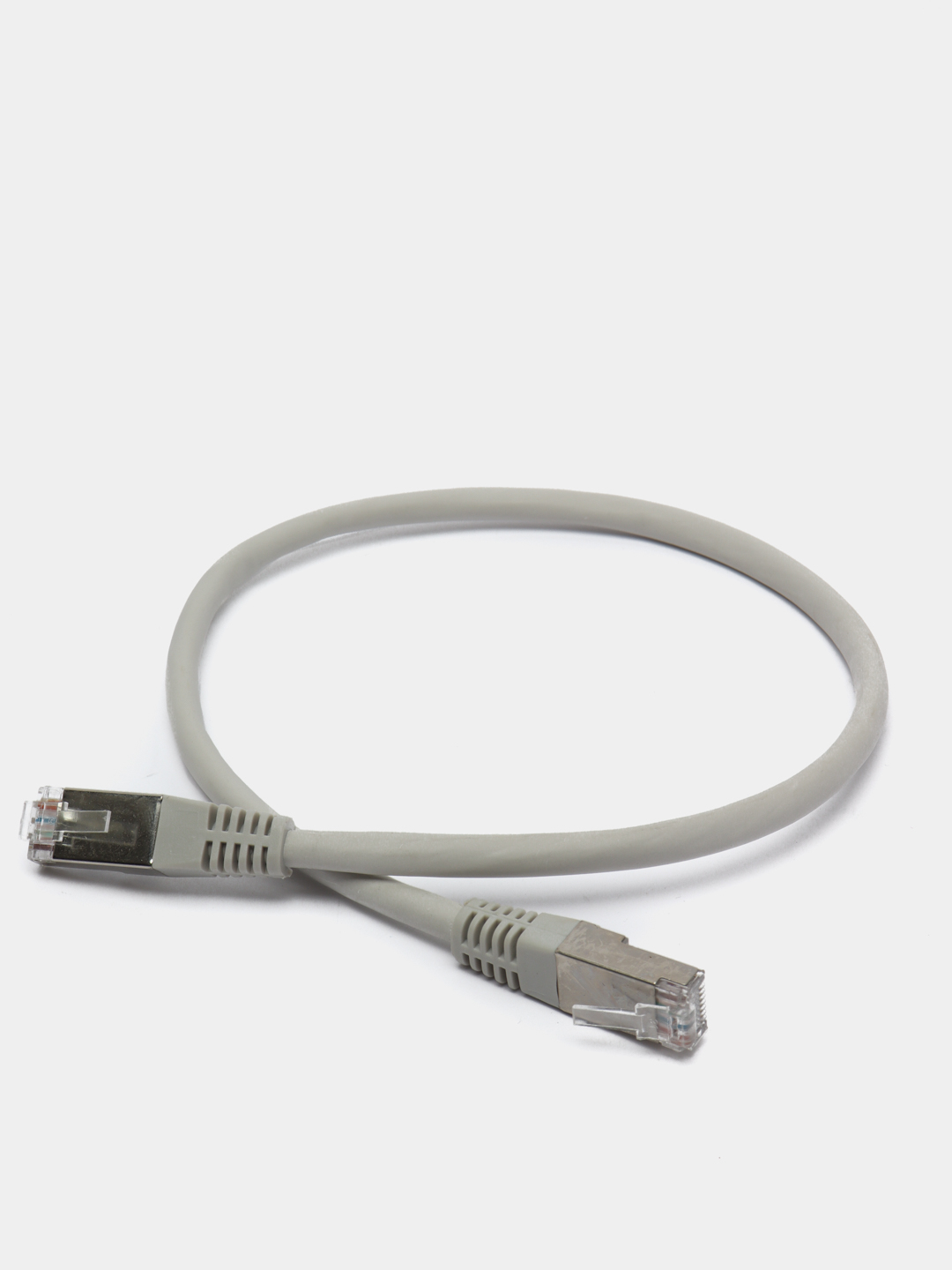 Экранированный патч-корд/интернет-кабель категории 6 RJ45-RJ45, 50 см .