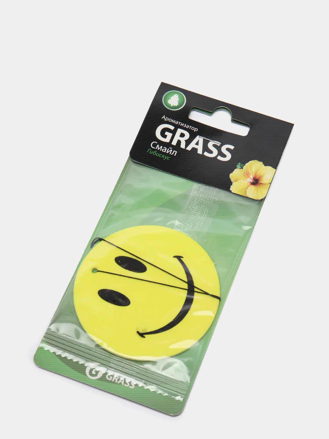 Картонный ароматизатор GRASS Смайл