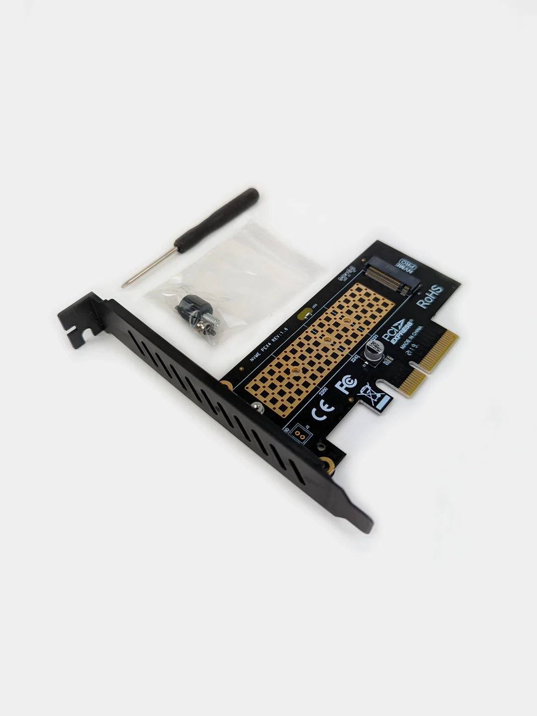 Адаптер PCI-E M.2 NVMe для SSD диска