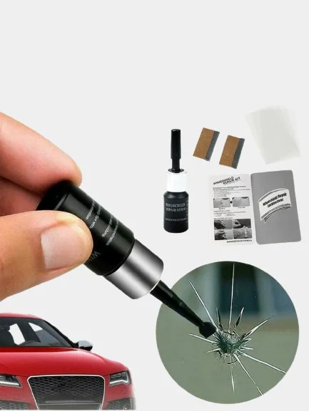 Набор для ремонта сколов и трещин для лобового стекла за 449.1 ₽ купить ...