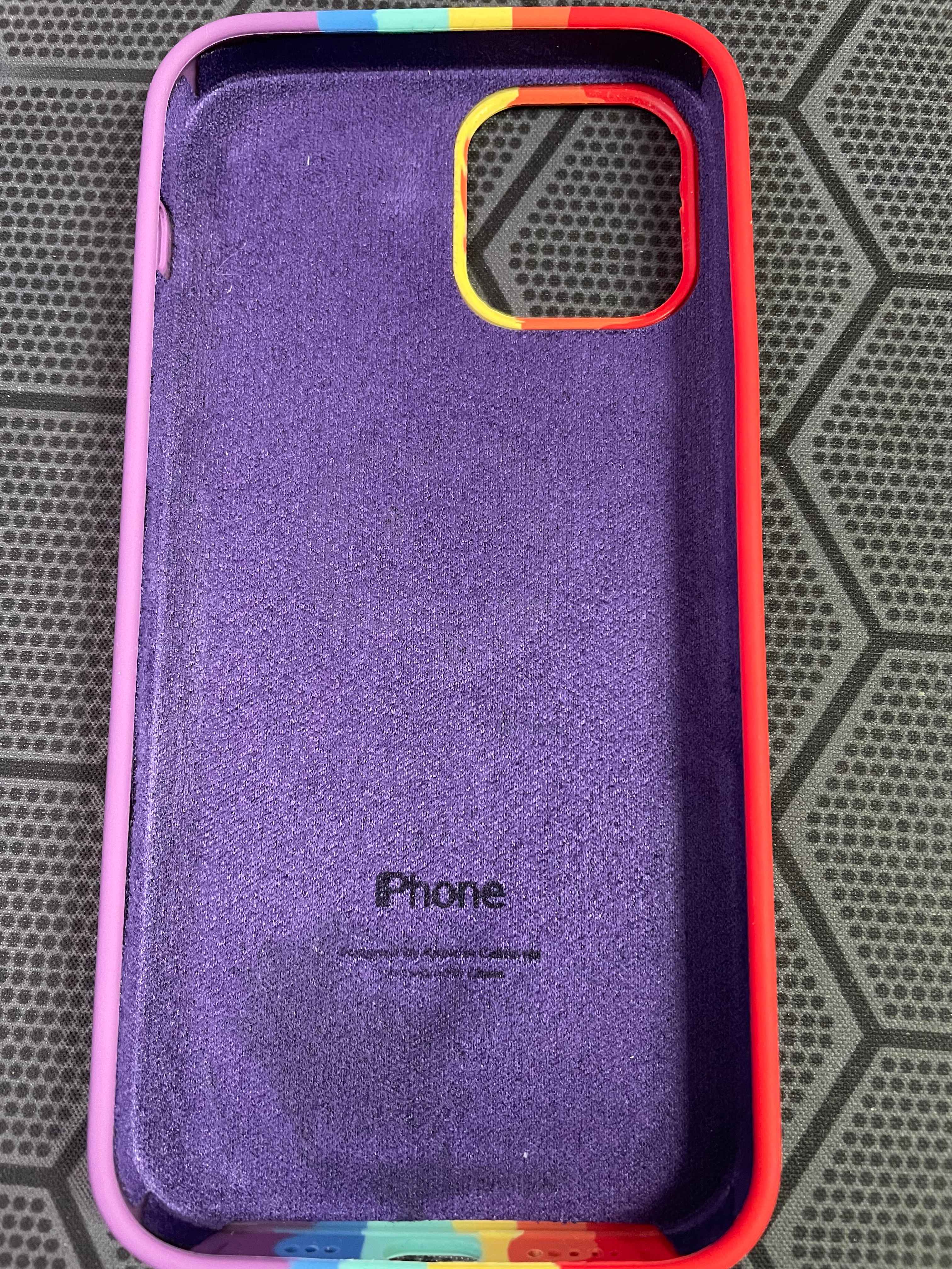 Чехол разноцветный радужный Rainbow case для iPhone 12, 12 Pro, 12 Pro Max  купить по цене 500 ₽ в интернет-магазине Магнит Маркет