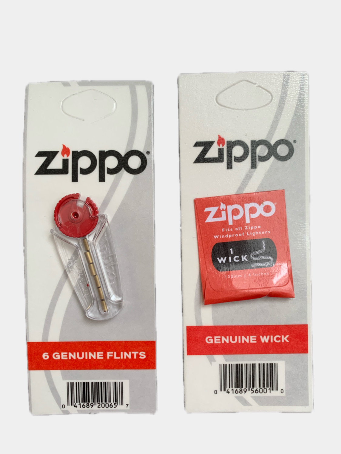 Набор Zippo для зажигалки Зиппо: кремни в блистере, фитиль в блистере .