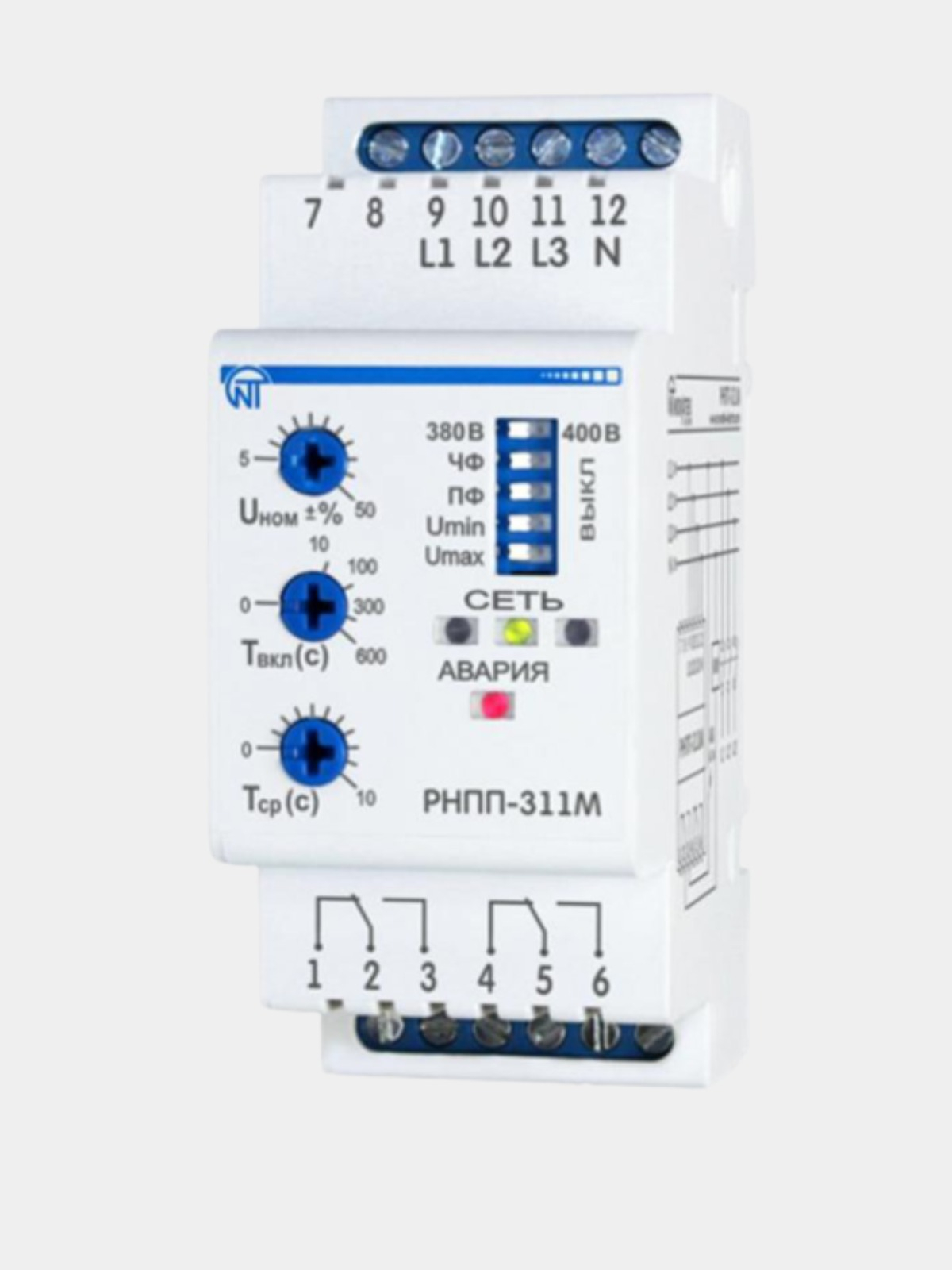 Реле напряжения рнпп 311м