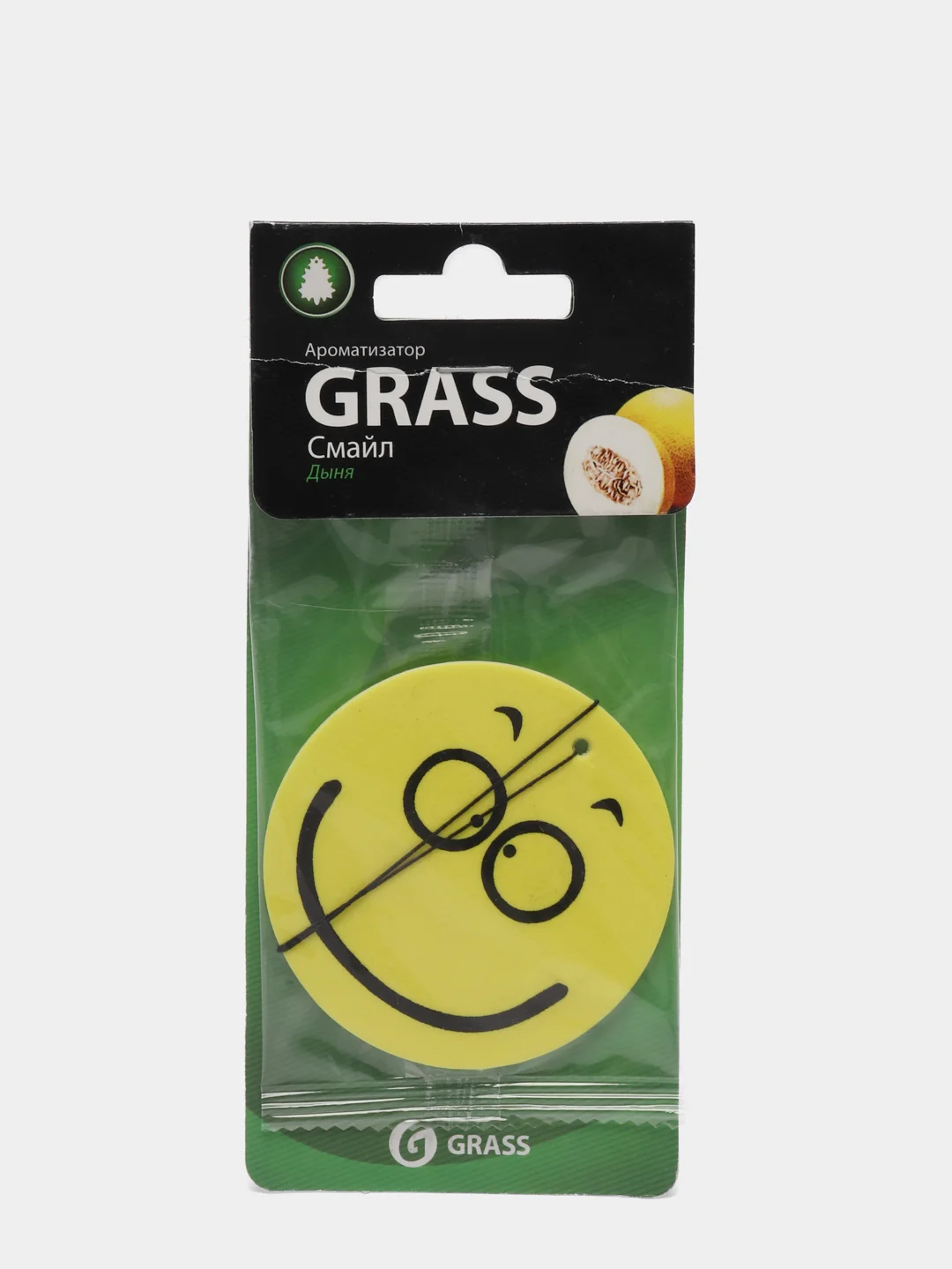 Картонный ароматизатор GRASS Смайл