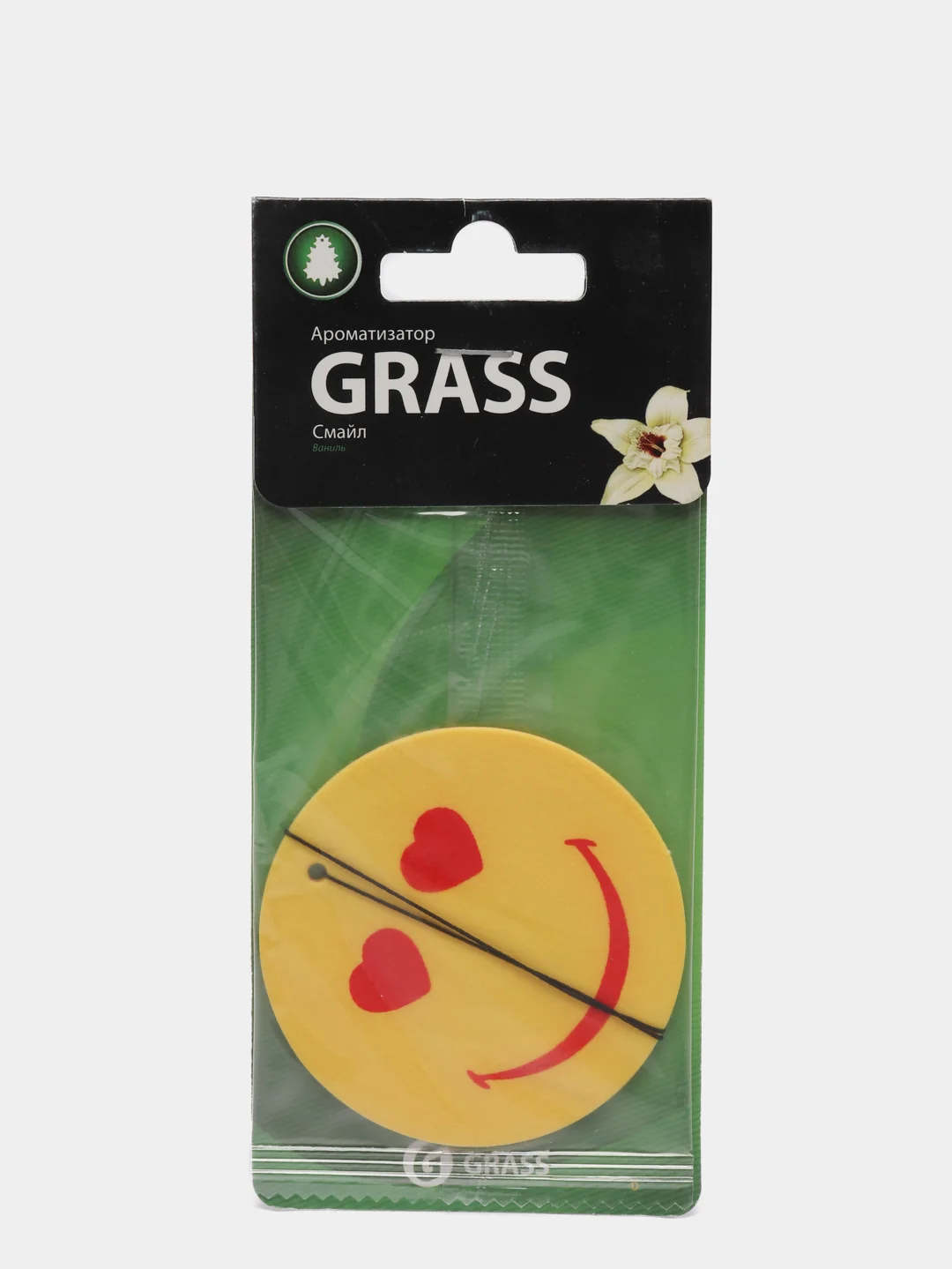 Картонный ароматизатор GRASS Смайл