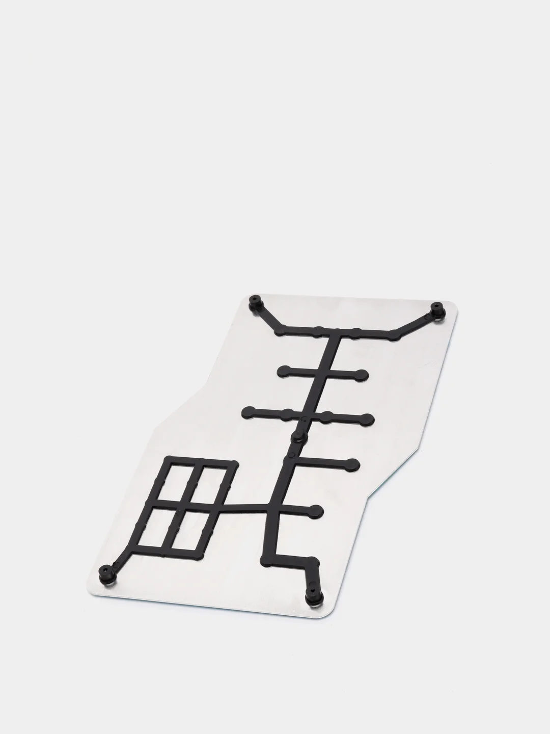 Подпятник алюминиевый фигурный для автомобильных ковриков EVA / ЭВА ...