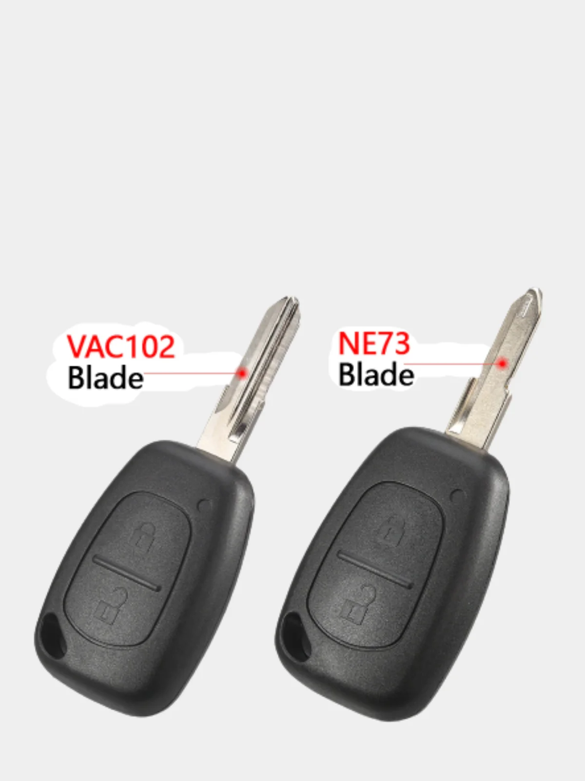 Корпус ключа Рено, Опель, Ниссан Кенго, Master, Traffic за 299 ₽ купить ...