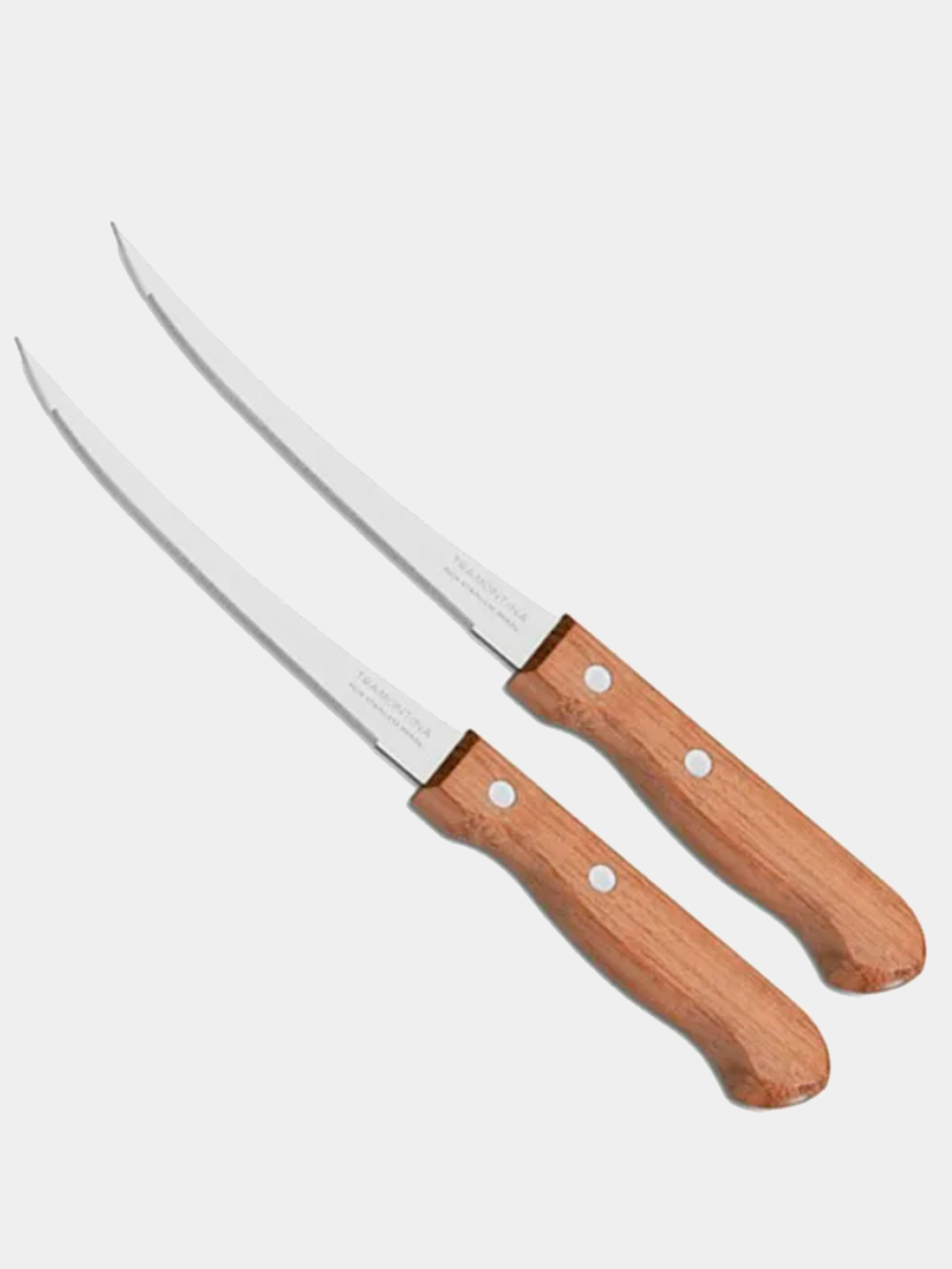 Tramontina Dynamic нож для томатов 12.7см 22327/005 871-542. Tramontina нож 12,7 см. Нож для томатов Трамонтина 12.5см м1194. Трамонтина ножи 12шт с деревянной ручкой.