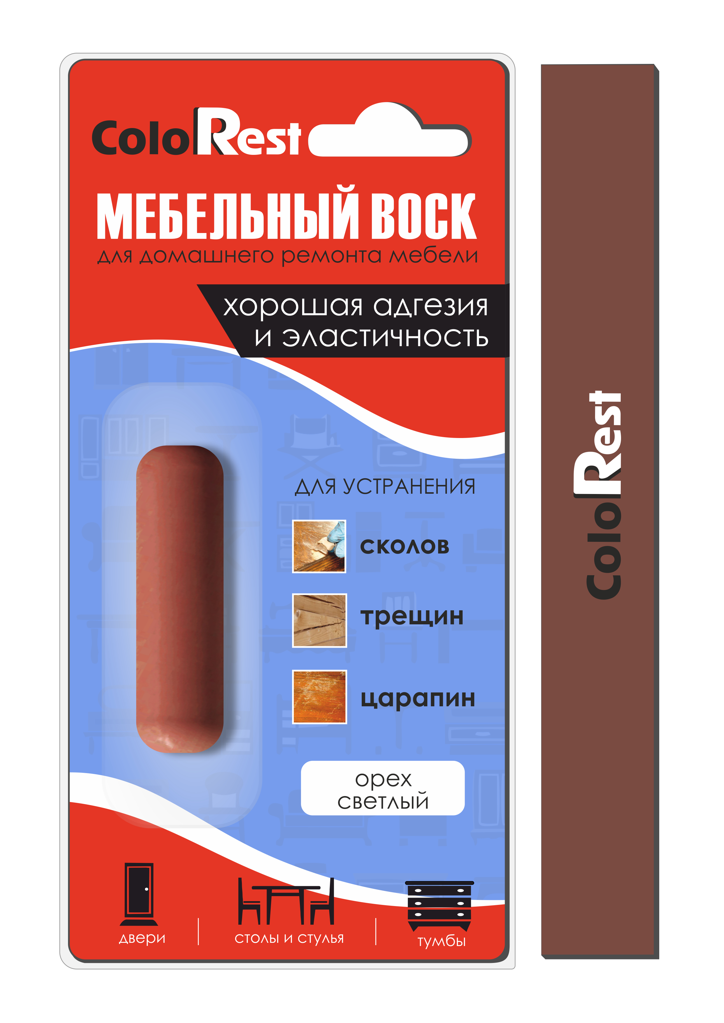 Воск мебельный орех итальянский