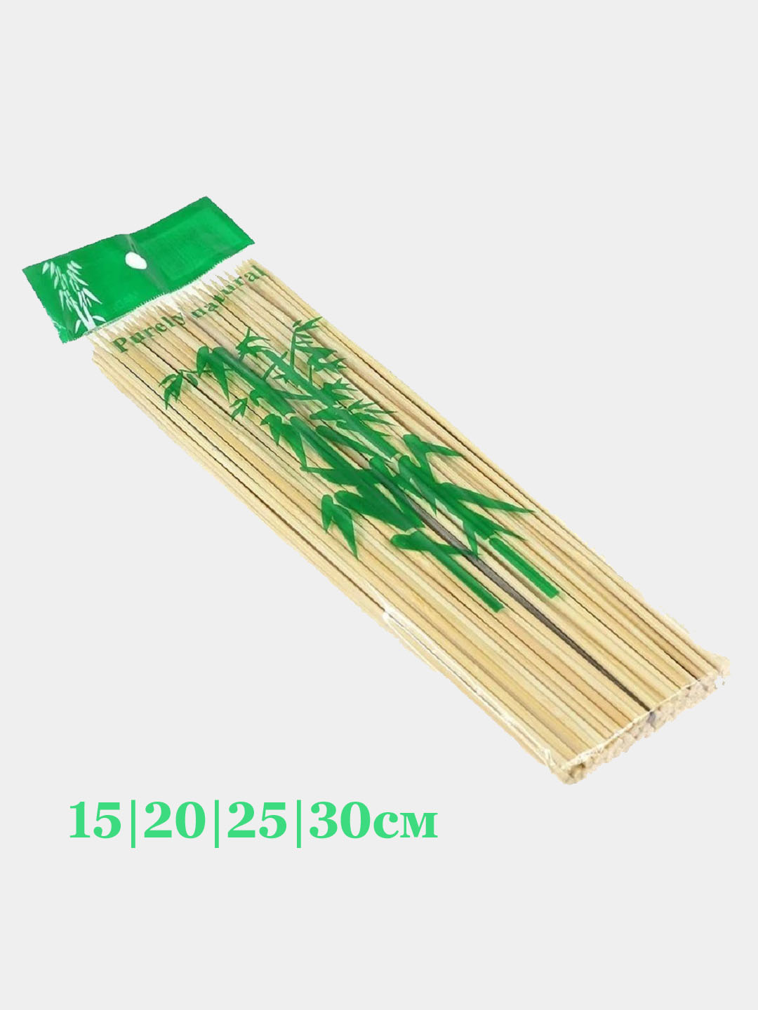 -шпажки бамбуковые 15/20/25/30 см, 100шт за 65 ₽  в .