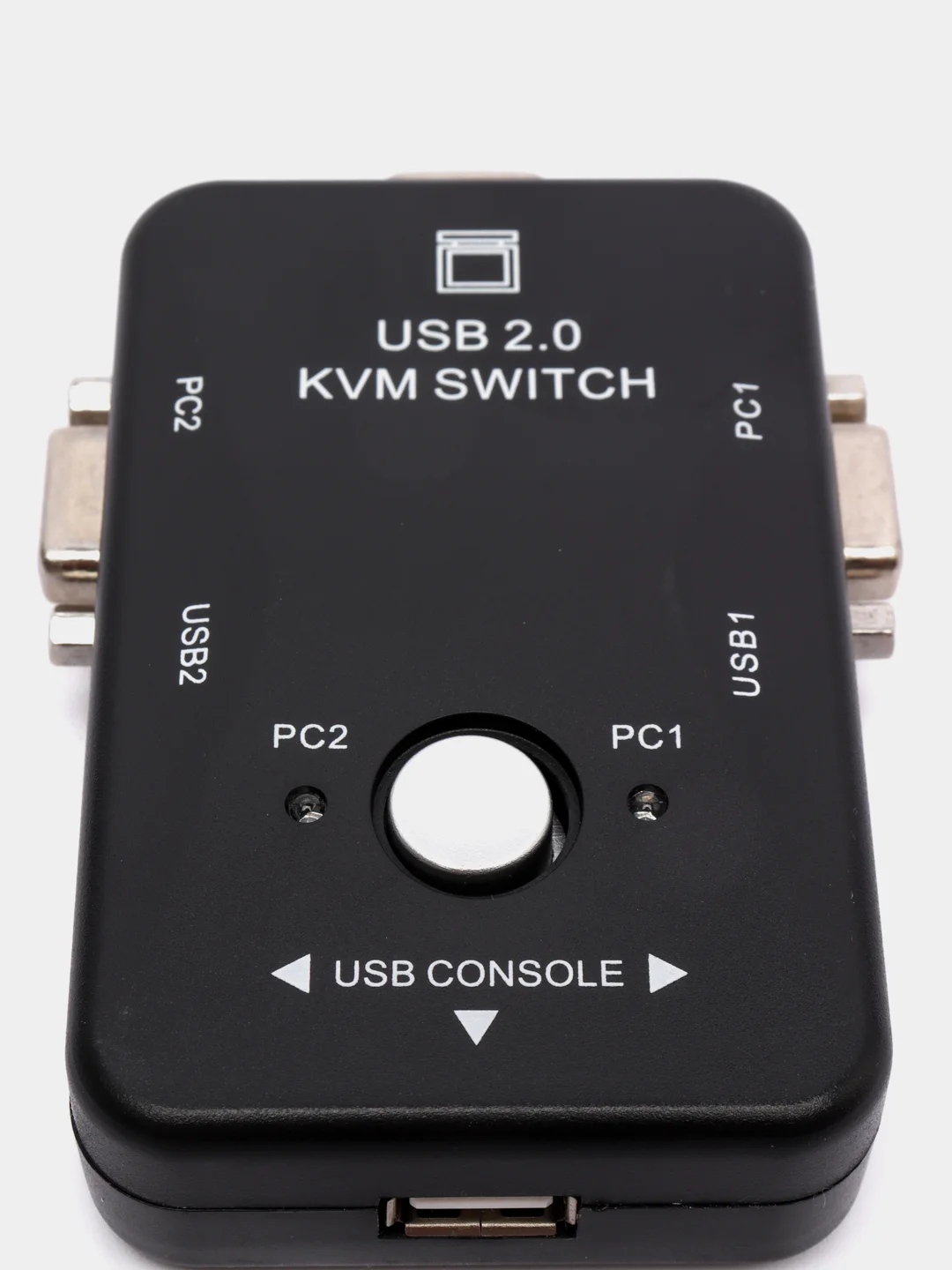 KVM переключатель KVM-21UA USB, входы VGA+USB (type B), выход VGA+3xUSB (type A)