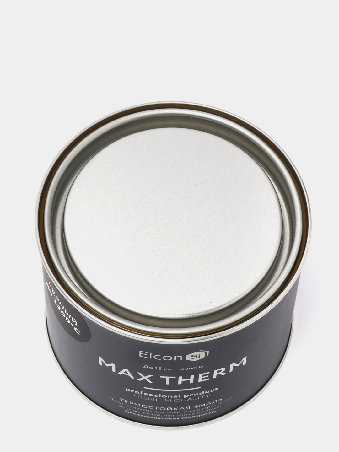  краска Elcon Max Therm черная до 1200 градусов 0,4 кг за .