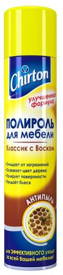 Полироль для мебели лайма антипыль с воском и антистатиком 300 мл аэрозоль 606511