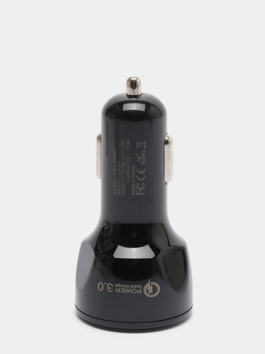 Авто адаптер Quick charge Olaf 3.0 А, с 3-мя USB портами