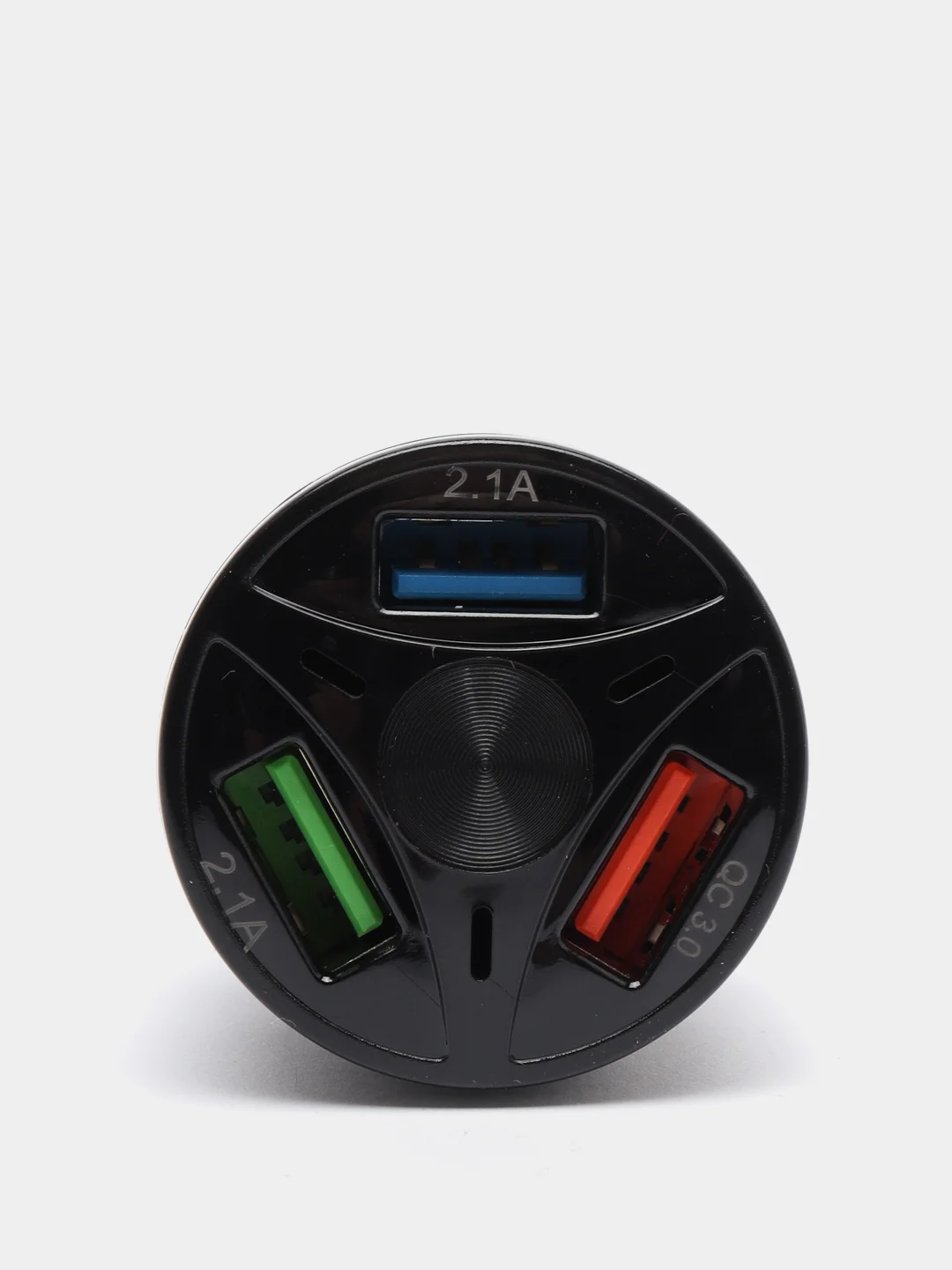 Авто адаптер Quick charge Olaf 3.0 А, с 3-мя USB портами