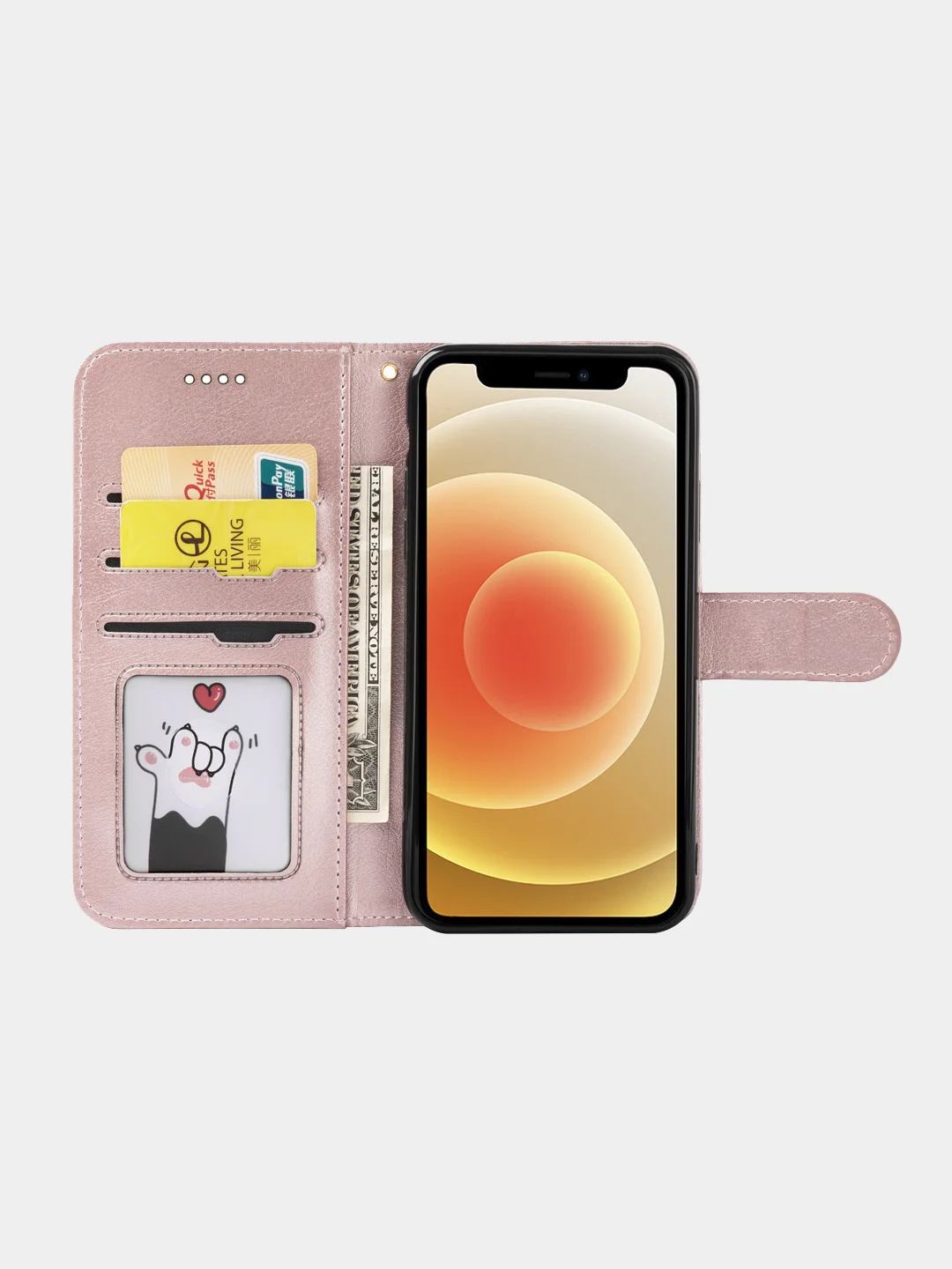 Кожаный (PU) чехол книжка Xiaomi Redmi 9T ( Редми 9Т )