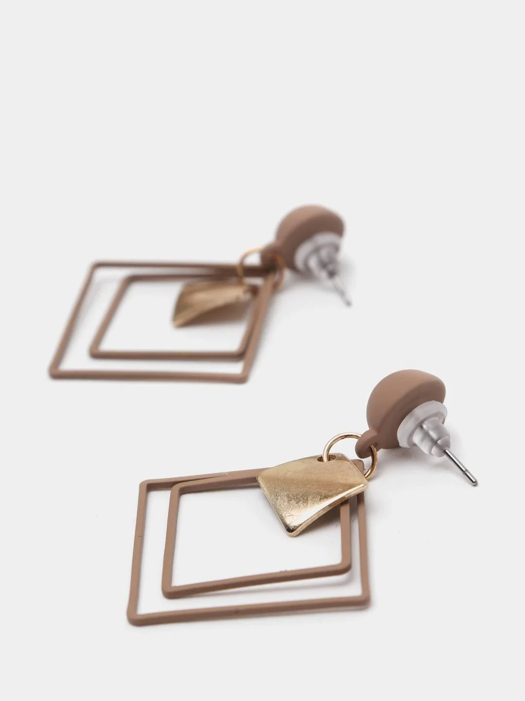 Серьги  "Ромб"