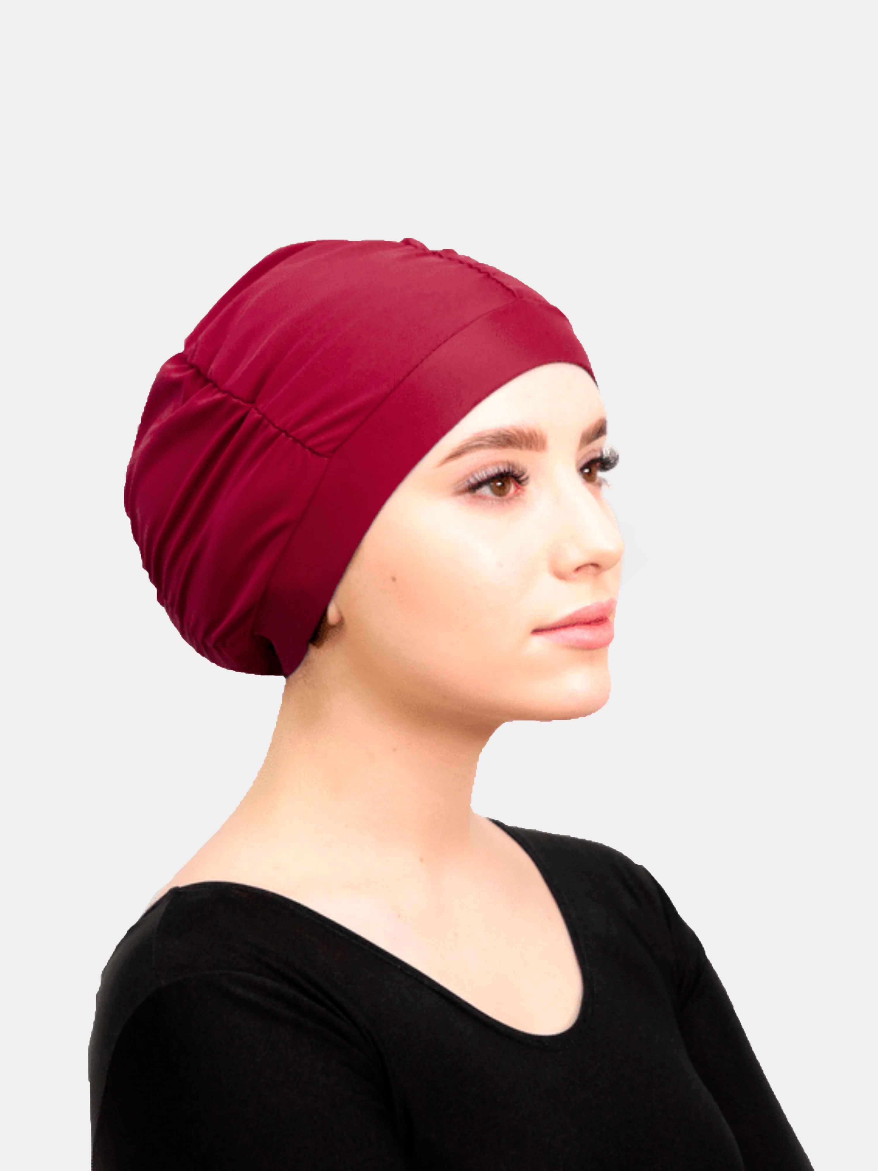 Шапочка для плавания "Ирис" тканевая