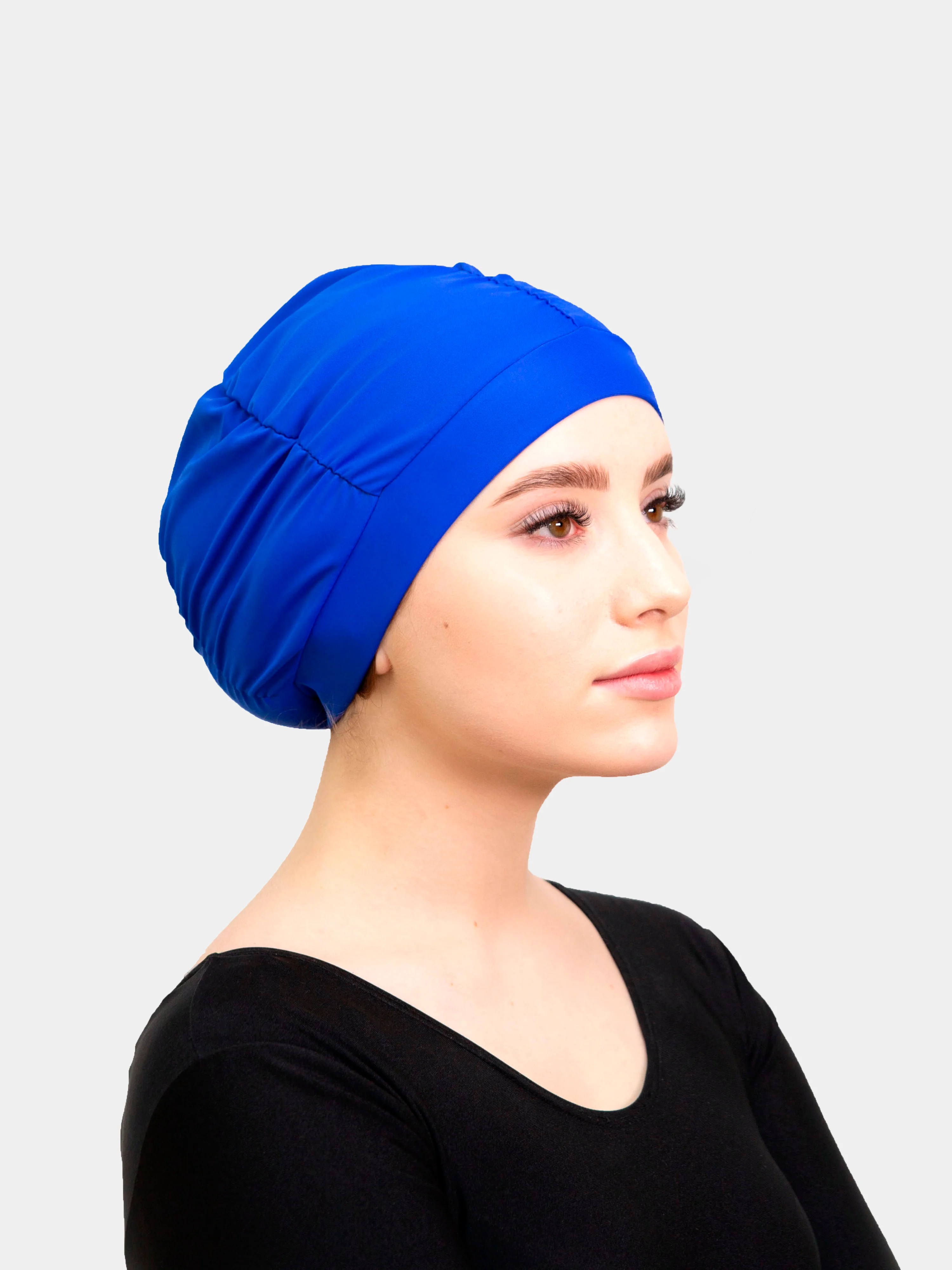 Шапочка для плавания "Ирис" тканевая