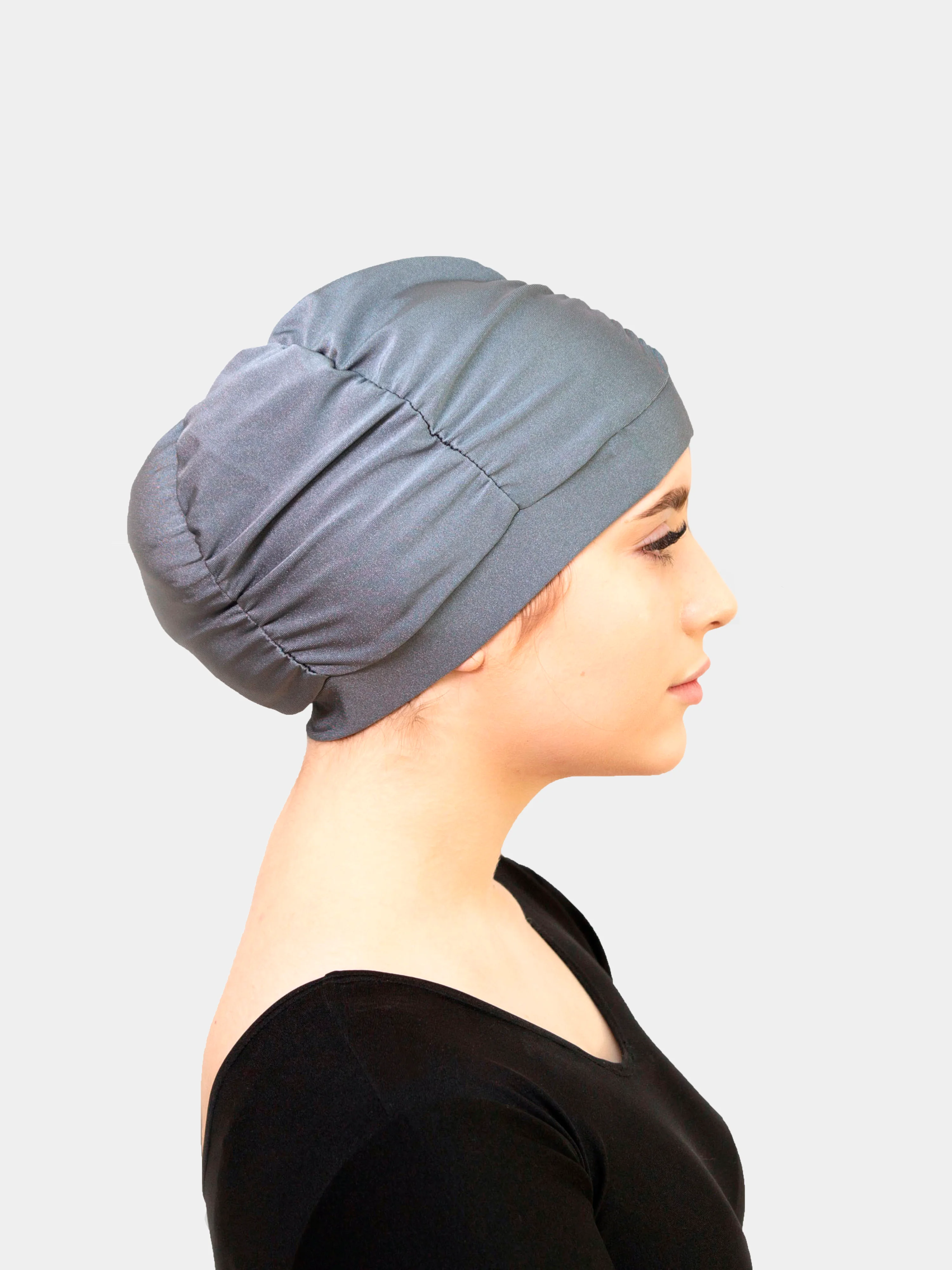 Шапочка для плавания "Ирис" тканевая