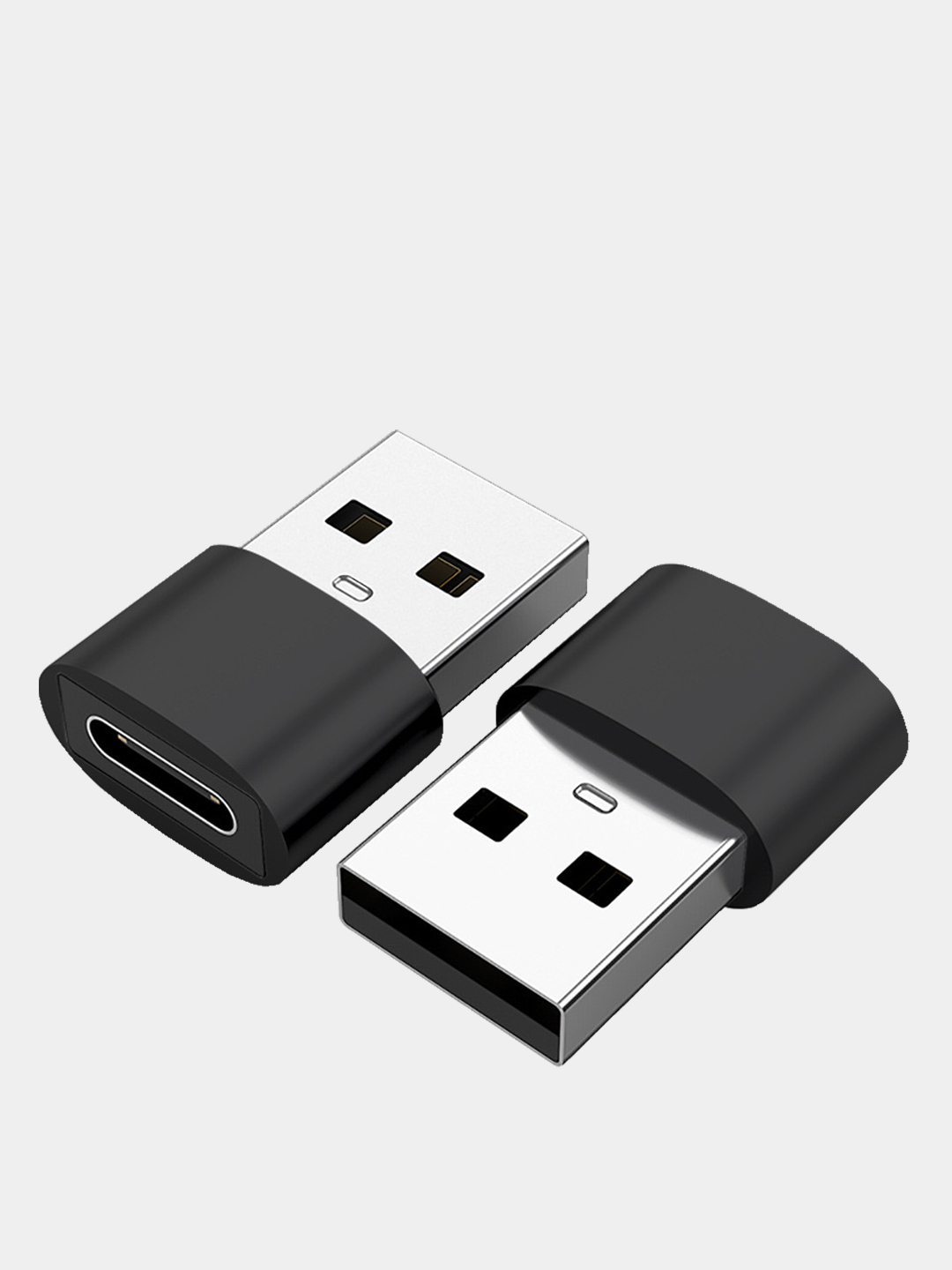 Переходник Type C на USB-A otg  по цене 99.75 ₽ в интернет .