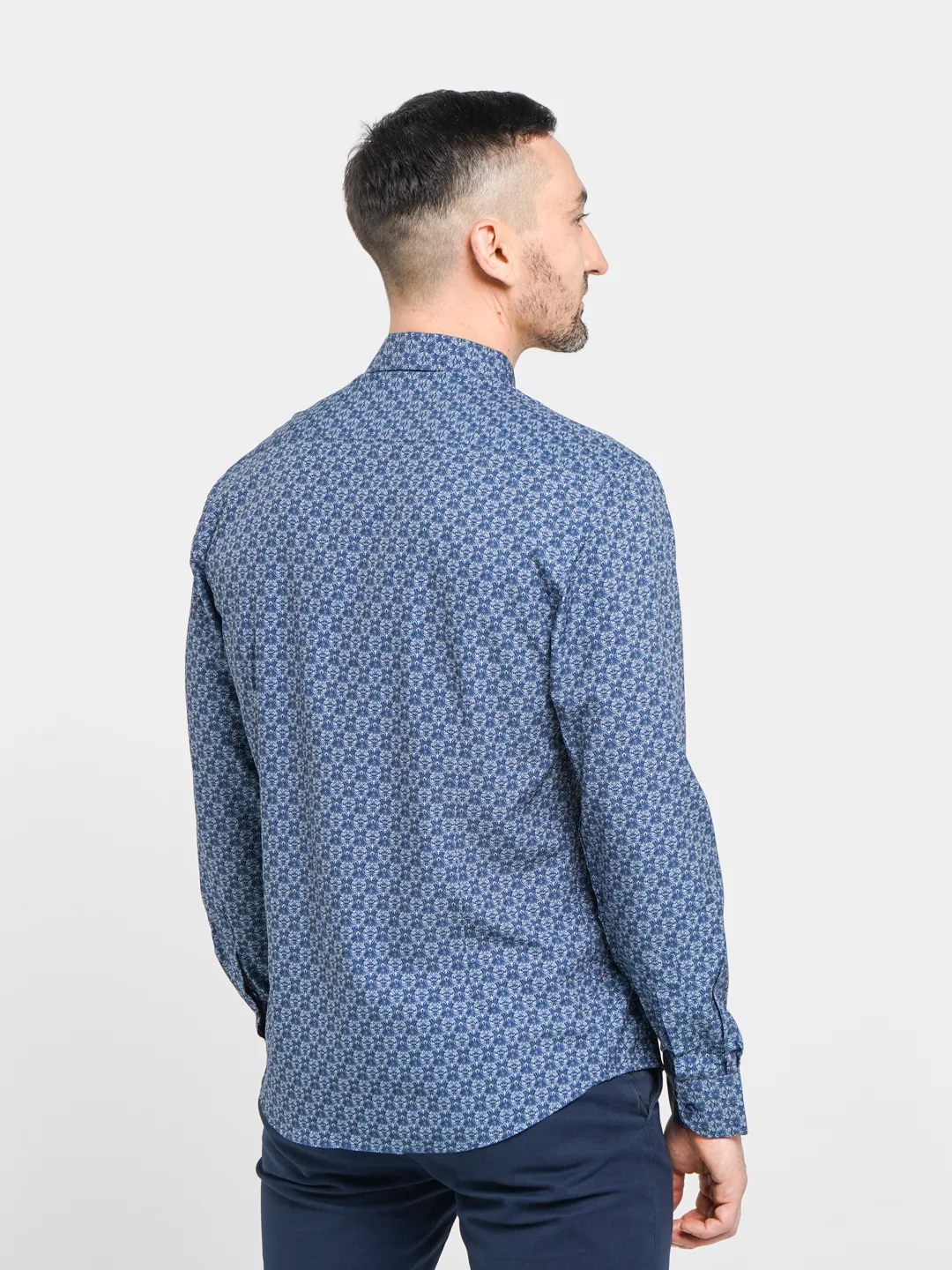 Рубашка мужская с узором для парня, мужа, папы