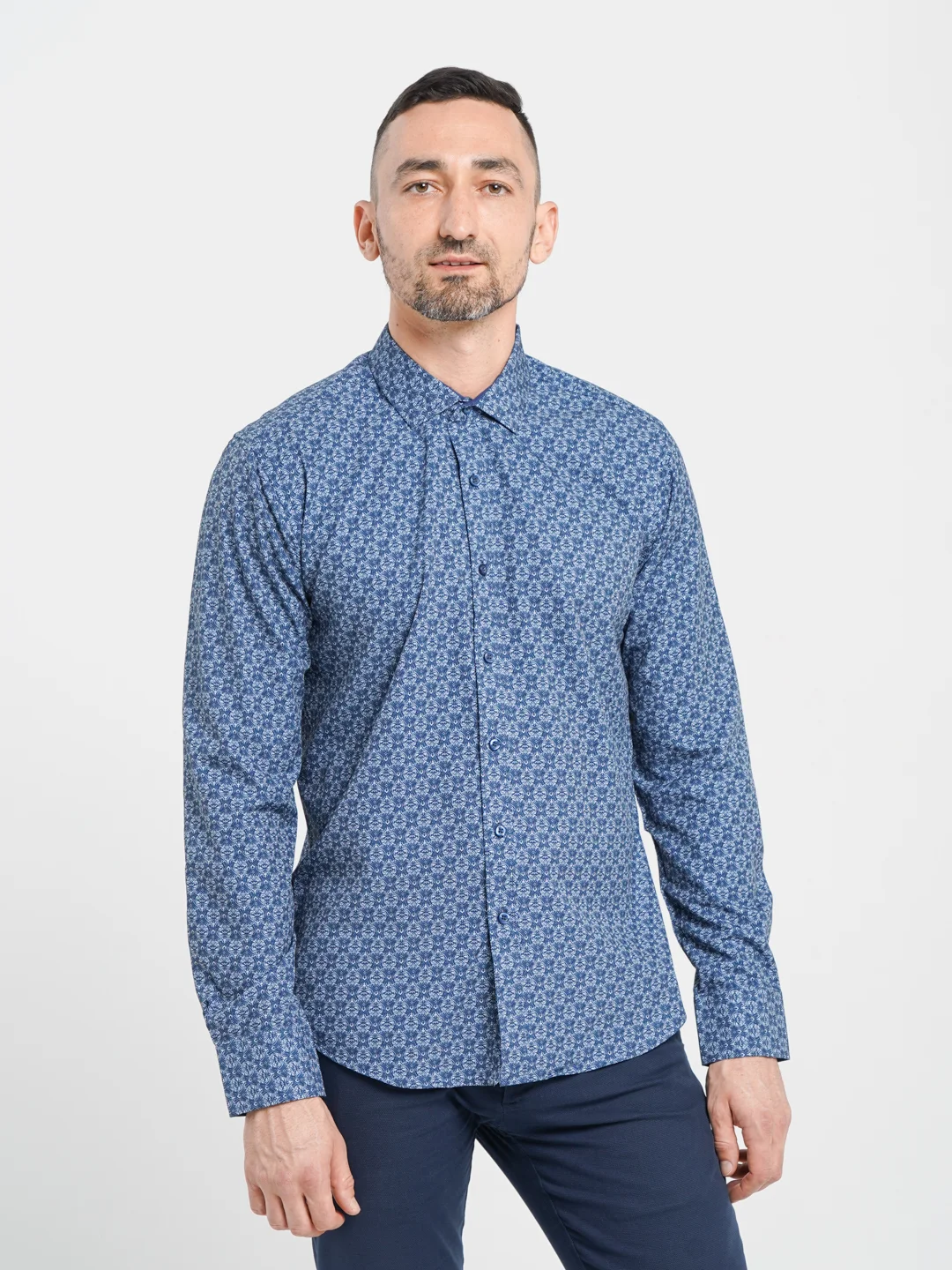 Рубашка мужская с узором для парня, мужа, папы