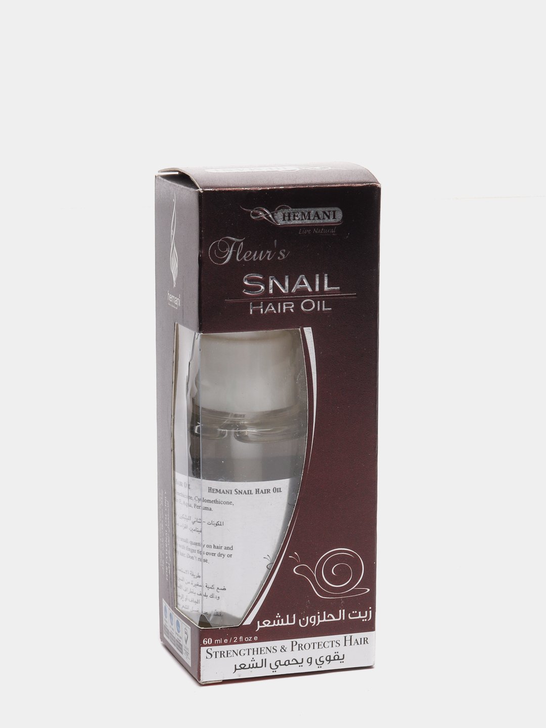 Hemani fleurs Масло для волос с муцином улитки Snail hair oil, 60 мл за 399 ₽ купить в интернет-магазине KazanExpress Hemani fleurs Масло для волос с муцином улитки Snail hair oil, 60 мл за 399 ₽ купить в интернет-магазине KazanExpress