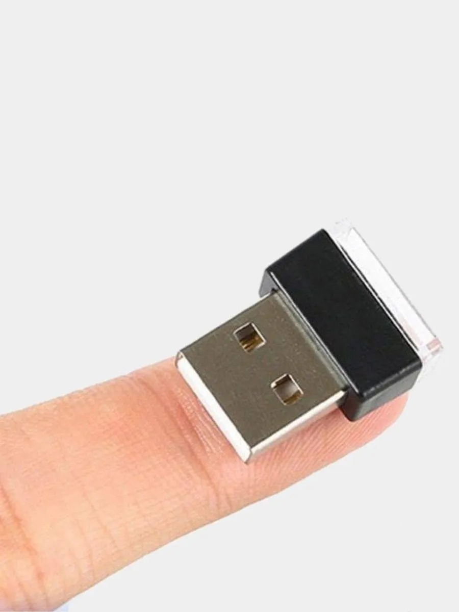 Светильник работает от usb