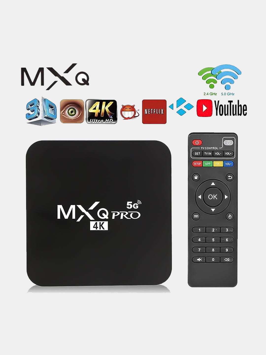 Приставка TV Box Android MXQ Pro 4K фото