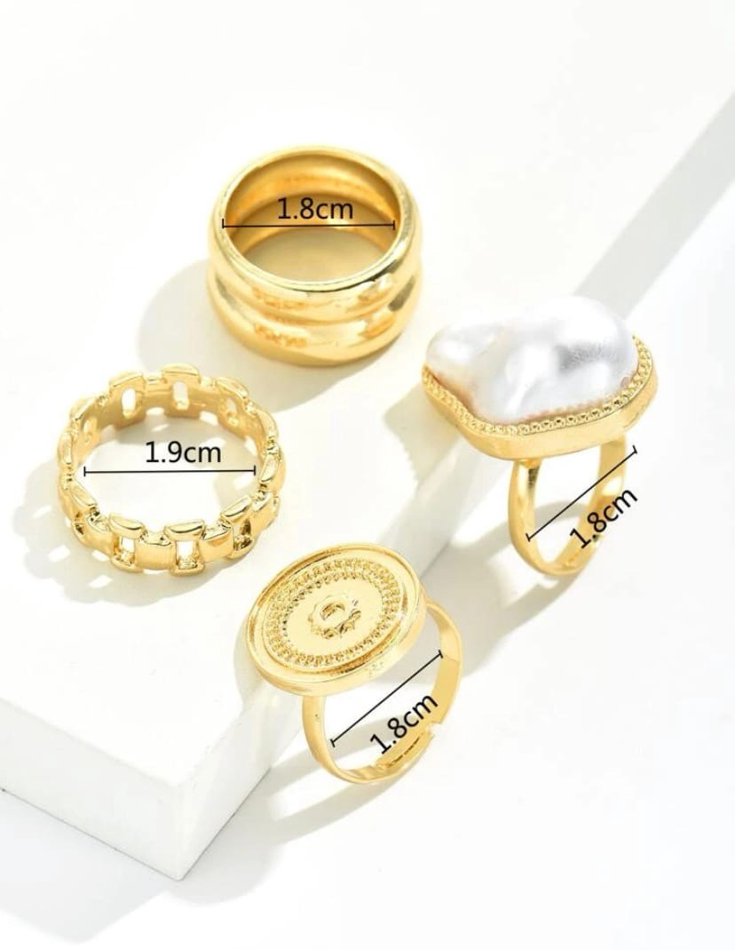 Кольцо бижутерия, кольца женские бижутерия, набор колец, колечко женское купить по цене 150 ₽ в интернет-магазине KazanExpress