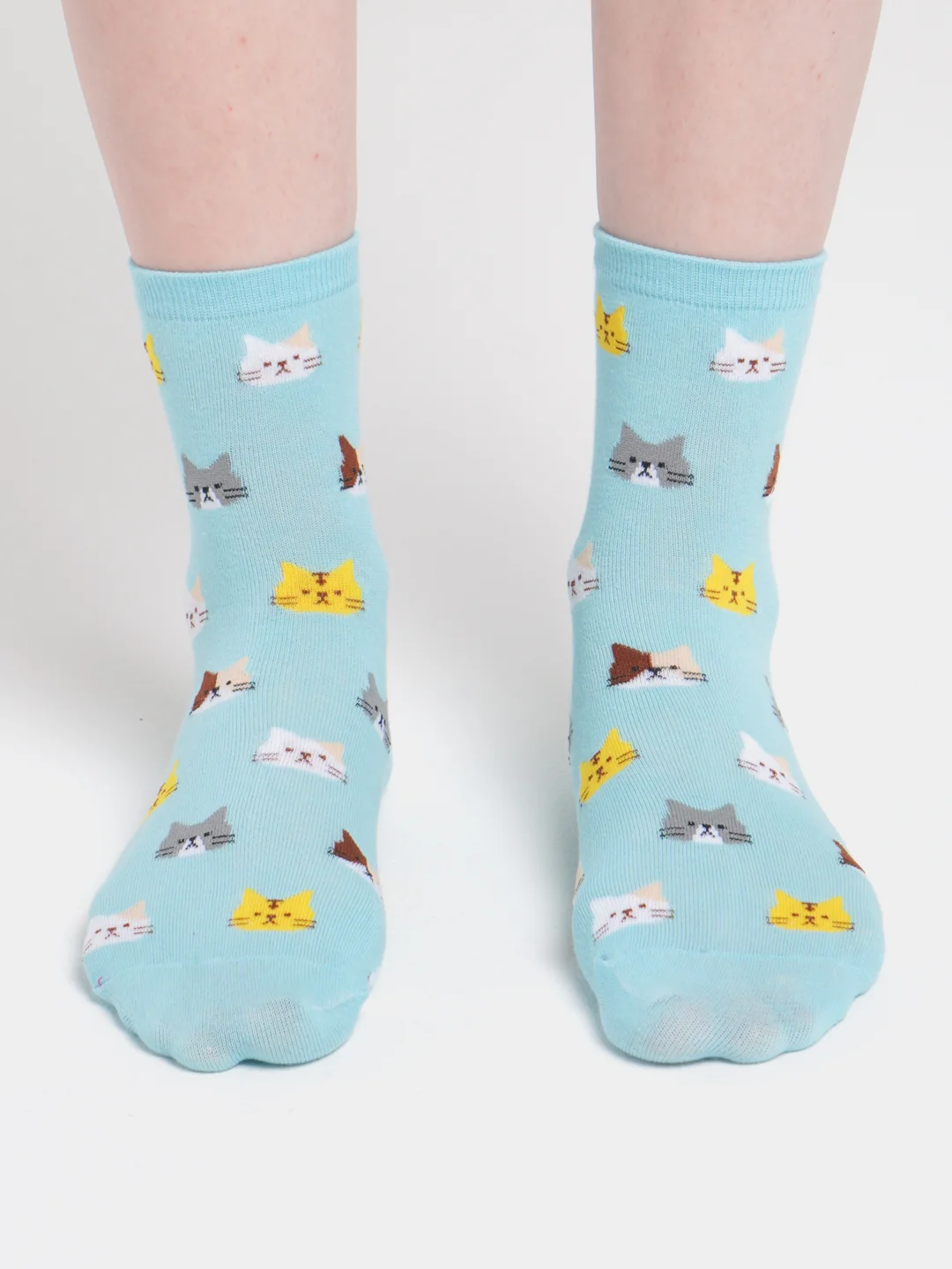 Носки женские с принтом котики
