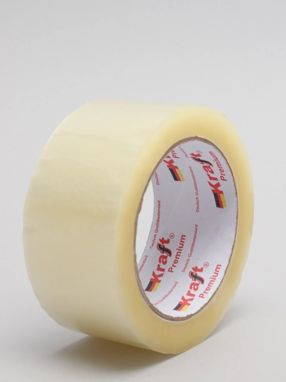 Клейкая лента упаковочная, СКОТЧ 50 мм*100 м, 48*150м прозрачный, 40/43 ...