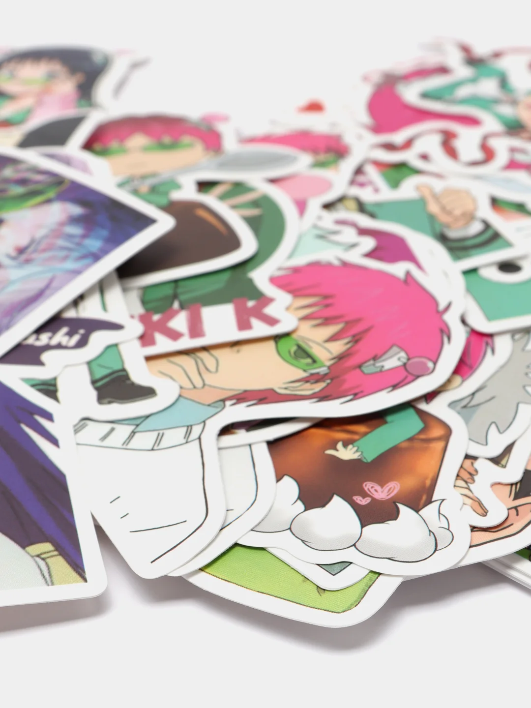 Стикеры наклейки водостойкие аниме "Несладкая жизнь псионика Сайки ...