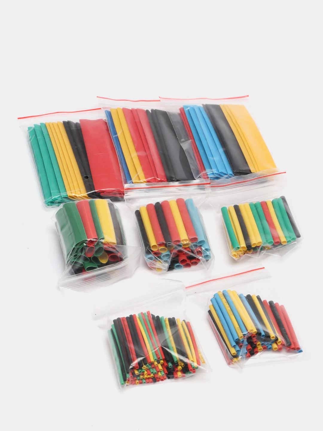 Набор 328 штук термоусадки разного диаметра, термоусадочная трубка ...