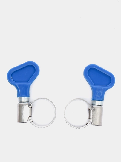 Хомут обжимной из нержавеющей стали, с бабочкой, 16-25 мм, 2 штуки за ...