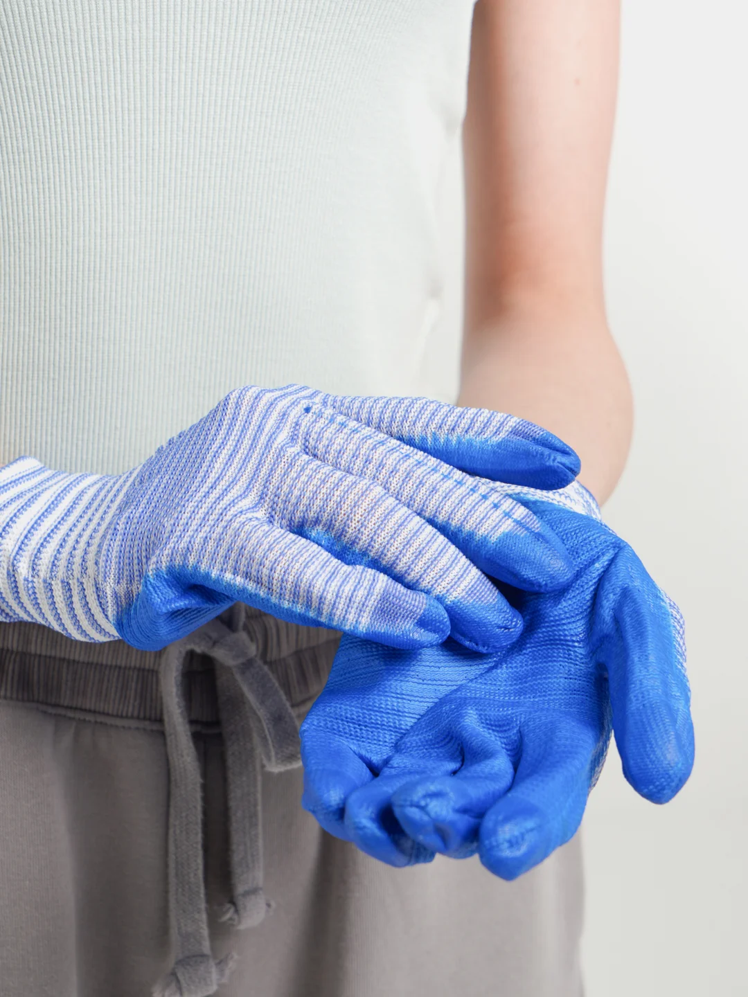 Перчатки нейлоновые, 5 пар, перчатки для дачи и огорода,рабочие, перчатки строительные