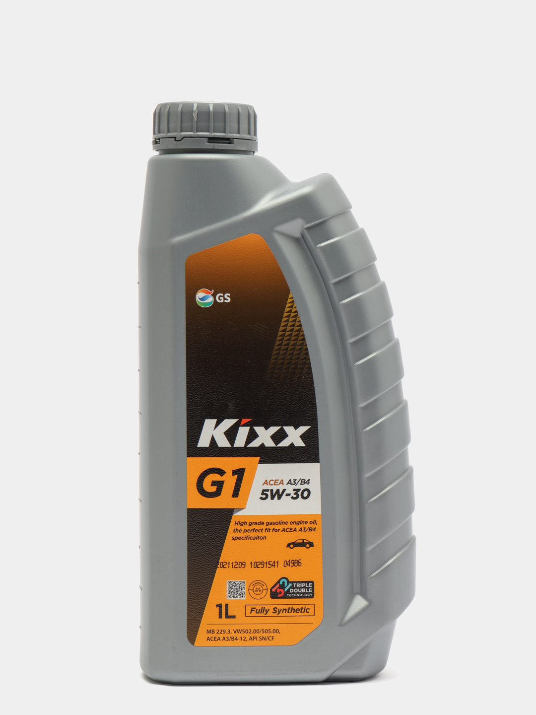  масло KIXX G1 5W-30 A3B4 4л. синтетическое Кикс за 775 .
