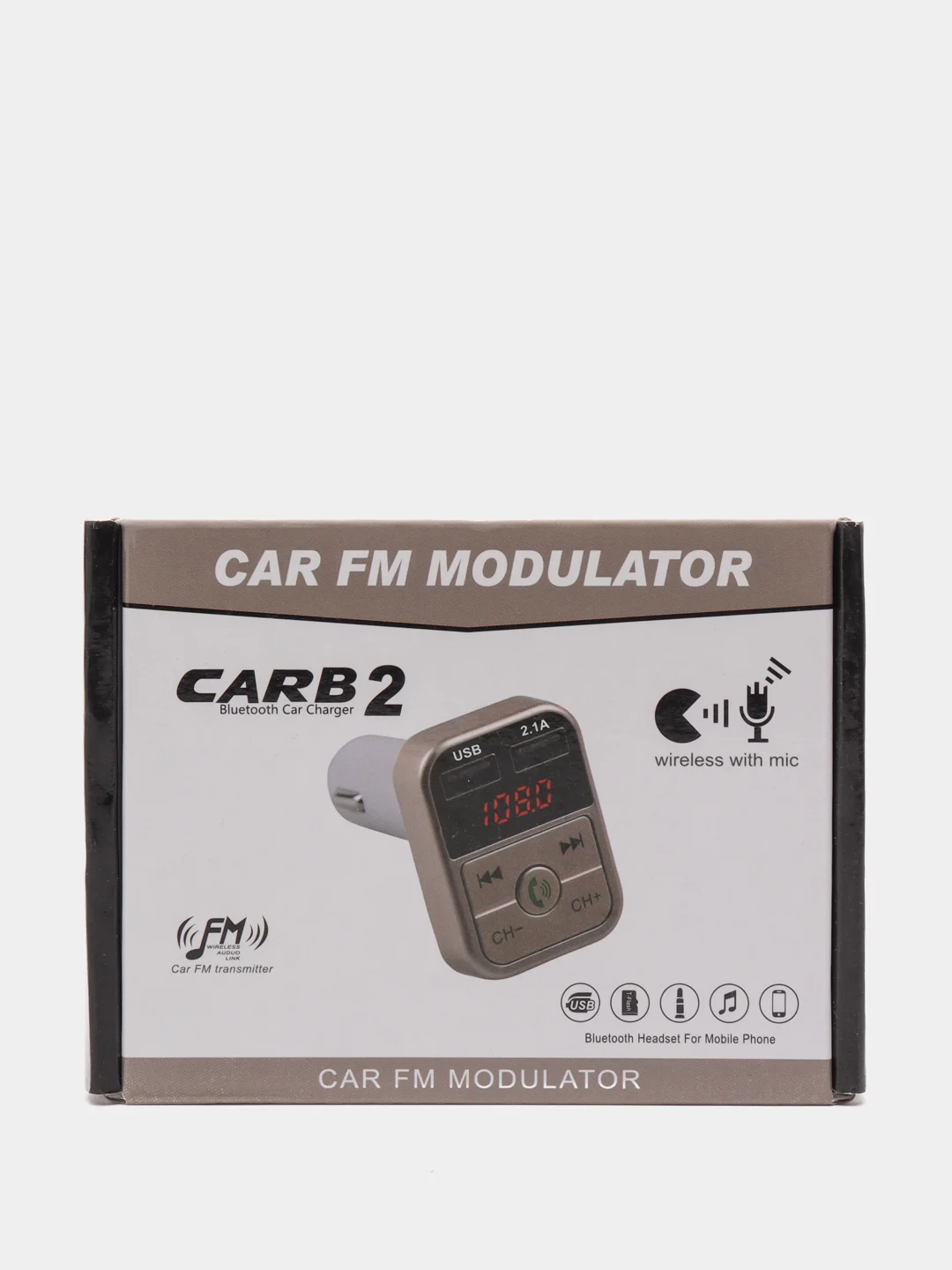 FM модулятор-трансмитер Bluetooth