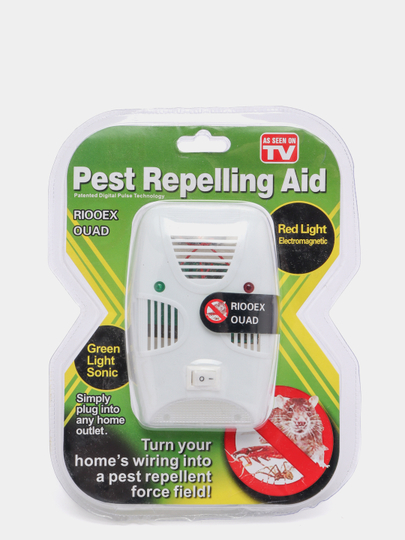 Ультразвуковой отпугиватель Pest Repelling Aid от насекомых за 249 .