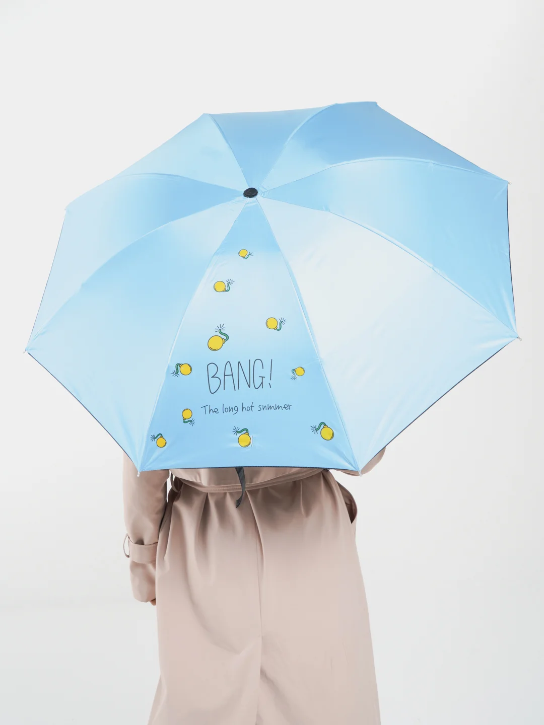 Двухсторонний механический зонт